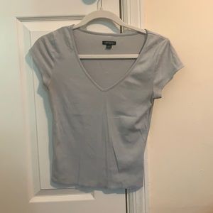 Blue v neck t shirt